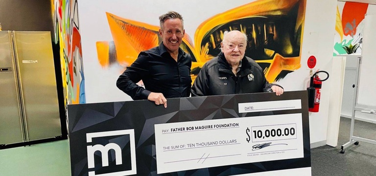 Father Bob - $10,000 Donation